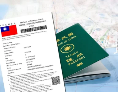 Visa công tác Đài Loan